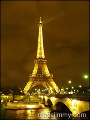 Eiffel Tower   by Night